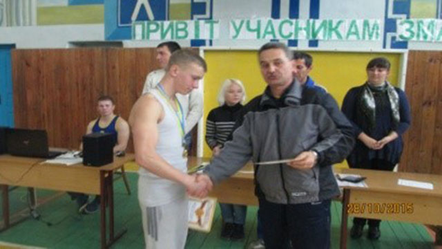 2 місце - Кравец Микола 16 гр. ВПУ №42 Воркаут в Училищі